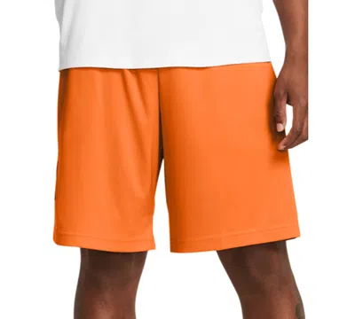 Under Armour Men's Ua Tech Logo 10" Shorts In Atomic Orange,black