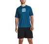 Under Armour Men's Ua Tech Logo Graphic Performance T-shirt In Varsity Blue,ore Blue