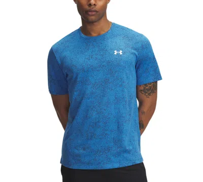 Under Armour Men's Ua Tech Pixelate T-shirt In Blue