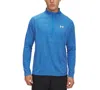 Under Armour Men's Ua Tech Space-dyed 1/2-zip Performance Sweatshirt In Blue