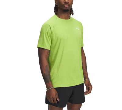 Under Armour Men's Ua Tech Textured Performance T-shirt In Green