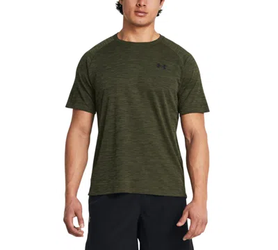 Under Armour Men's Ua Tech Textured Performance T-shirt In Od Green