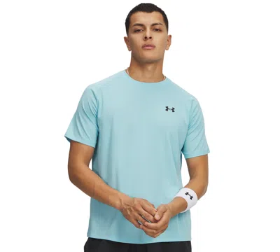 Under Armour Men's Ua Tech Textured Performance T-shirt In Blue