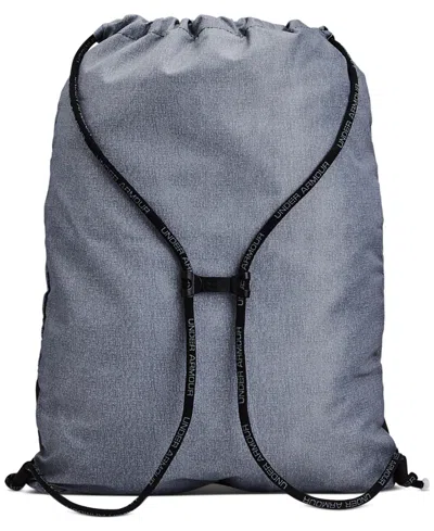 Under Armour Men's Undeniable Sackpack In Pitch Gray Medium Heather,black,blac