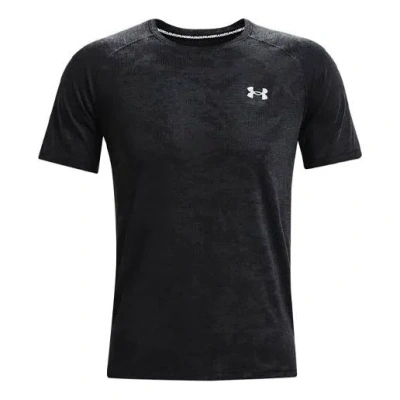Under Armour Men's  Casual Breathable Running Sports Short Sleeve Black