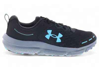 Pre-owned Under Armour Men's  Charged Assert 10 Light Blue Sneakers In Black