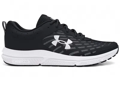Pre-owned Under Armour Men's  Charged Assert 10 Sneakers In Black/white In Multi