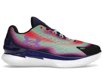 Pre-owned Under Armour Men's  Curry 1 Low Flotro Northern Lights Sneakers In Multi