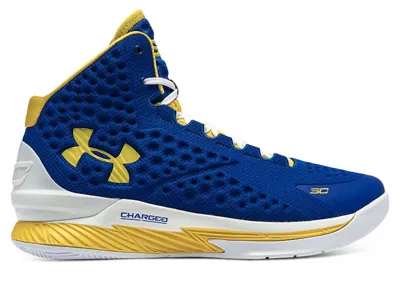 Pre-owned Under Armour Men's  Curry 1 Retro Home (2021) Sneakers In Royal/taxi