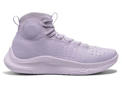 Pre-owned Under Armour Men's  Curry 4 Flotro Curry Tour Sneakers In Salt Purple