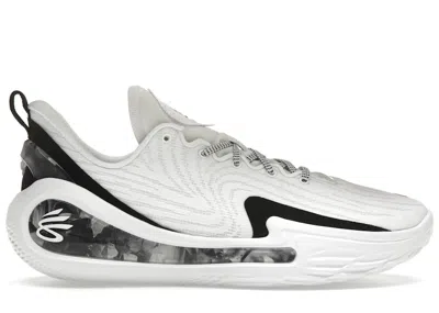 Pre-owned Under Armour Men's  Curry Flow 12 Shooting Star Sneakers In White/black In Multi