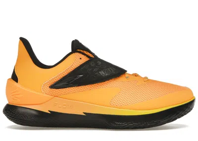 Pre-owned Under Armour Men's  Curry Fox 1 Banzito's Tacos Sneakers In Yellow/orange/blue In Multi
