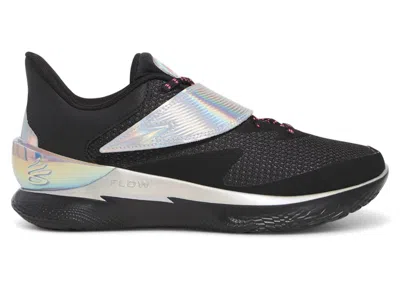 Pre-owned Under Armour Men's  Curry Fox 1 Gamer Sneakers In Black/silver
