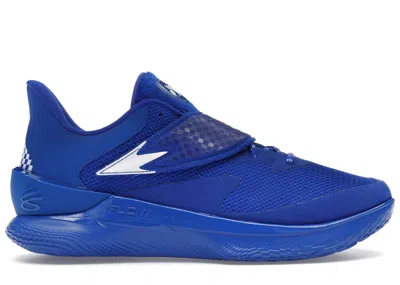 Pre-owned Under Armour Men's  Curry Fox 1 Lexington Sneakers In Blue/white