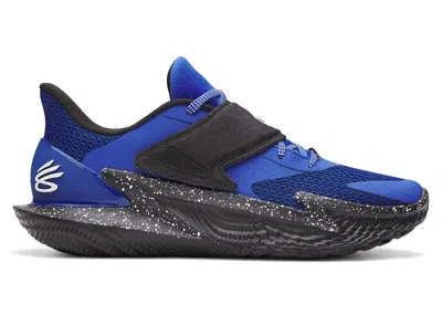 Pre-owned Under Armour Men's  Curry Fox 2 Lexington Sneakers In Royal/black/white In Multi