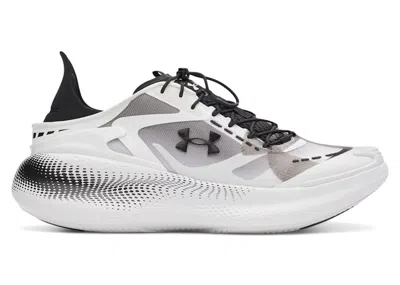 Pre-owned Under Armour Men's  Echo Sneakers In White/black