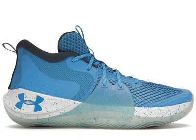Pre-owned Under Armour Men's  Embiid One 23.11.3 Sneakers In Viral Blue/skylight