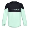 Under Armour Men's  Futures Mixed Anorak Jacket Black Green In Blue