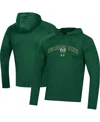 Under Armour Men's  Green Colorado State Rams 2023 Sideline Tech Hooded Raglan Long Sleeve T-shirt In Green