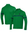 Under Armour Green Notre Dame Fighting Irish 2023 Assist Warm Up Full-zip Jacket In Green