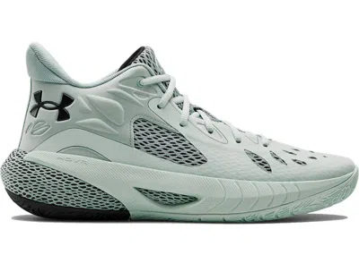 Pre-owned Under Armour Men's  Hovr Havoc 3 Sneakers In Seaglass Blue/enamel Blue/blackout Purple In Multi