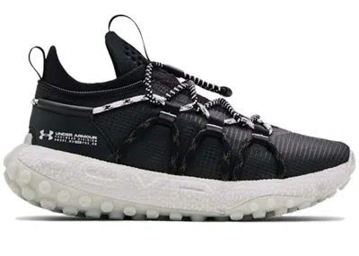 Pre-owned Under Armour Men's  Hovr Summit Fat Tire Cuff Sneakers In Black/halo Grey