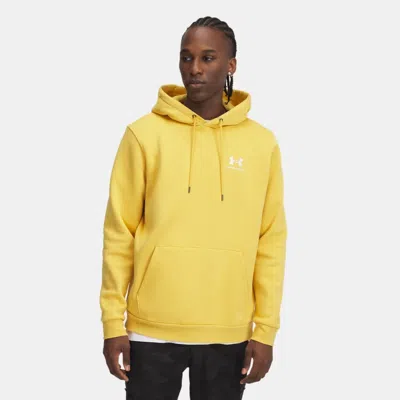 Under Armour Icon Fleece Men's Hoodie Noble Gold In Yellow