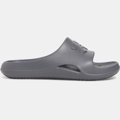 Under Armour Locker V Men's Slides Castlerock In Grey