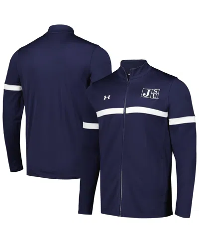 Under Armour Men's  Navy Jackson State Tigers 2023 Assist Warm Up Full-zip Jacket
