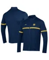 Under Armour Men's  Navy Notre Dame Fighting Irish 2023 Assist Warm Up Full-zip Jacket In Navy