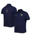 Under Armour Men's  Navy Notre Dame Fighting Irish Motivate 2.0 Half-zip Jacket In Navy