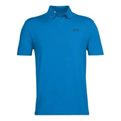 Under Armour Men's  Performance 2.0 Casual Solid Color Polo Shirt Blue