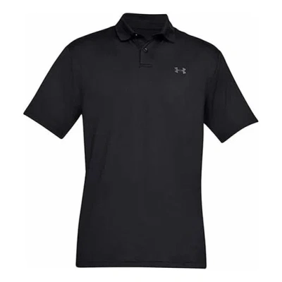 Under Armour Men's  Performance Polo 2.0 Golf Sports Breathable Short Sleeve Polo Shirt Black
