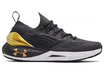 Pre-owned Under Armour Men's  Phantom 2 Intelliknit Sneakers In Black/grey/gold In Multi