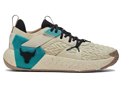 Pre-owned Under Armour Men's  Project Rock 6 Teal Sneakers In Brown