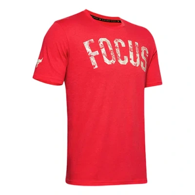 Under Armour Men's  Project Rock Training Sports Red