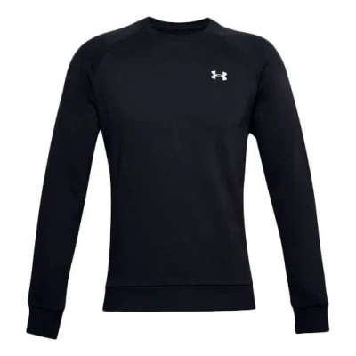 Under Armour Men's  Rival Cotton Training Sports Round Neck Black In Blue