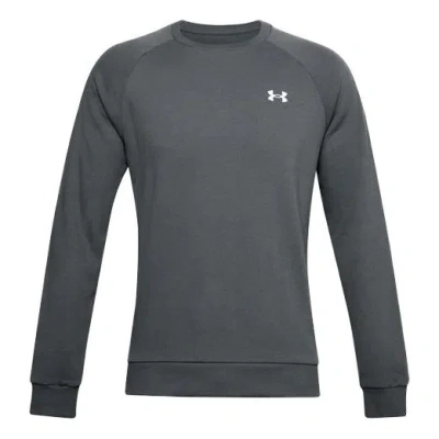 Under Armour Men's  Rival Cotton Training Sports Round Neck Gray