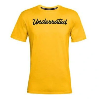 Under Armour Men's  Sc30 Embroidery Sports Yellow