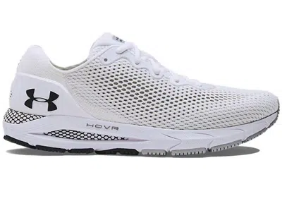 Pre-owned Under Armour Men's  Sonic 4 Sneakers In White/black In Multi