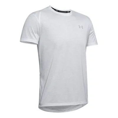 Under Armour Men's  Streaker Series Running Sports Short Sleeve Gray
