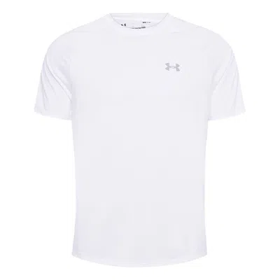 Under Armour Men's  Tech 2.0 Solid Color Training Sports Short Sleeve White