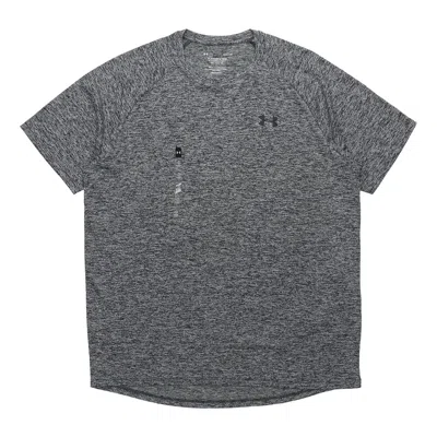 Under Armour Men's  Tech 2.0 Training Sports Quick Dry Loose Short Sleeve Gray