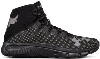 Pre-owned Under Armour Men's  The Rock Delta Sneakers In Black