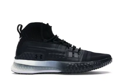 Pre-owned Under Armour Men's  The Rock Delta White Sneakers In Black