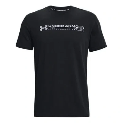 Under Armour Men's  Training Sports Round Neck Short Sleeve Black