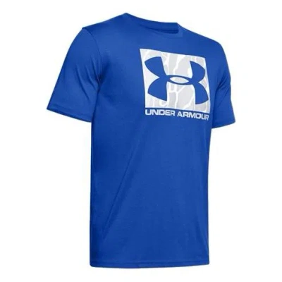 Under Armour Men's  Training Sports Short Sleeve Blue