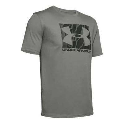 Under Armour Men's  Training Sports Short Sleeve Green In Gray