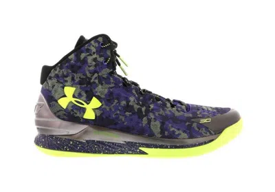 Pre-owned Under Armour Men's  Ua Curry 1 Dark Matter (asg) Sneakers In Purple/black