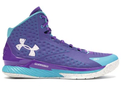 Pre-owned Under Armour Men's  Ua Curry 1 Father To Son Sneakers In Teal/purple In Multi